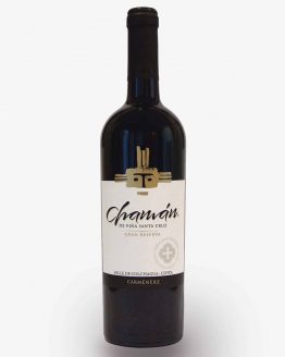 vino chaman gran reserva carmenere viña santa cruz